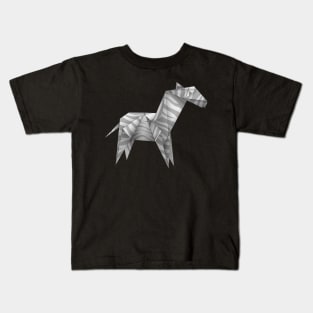 origami zebra Kids T-Shirt